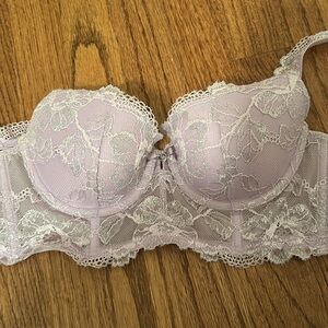 VS Lavender Lace Bra